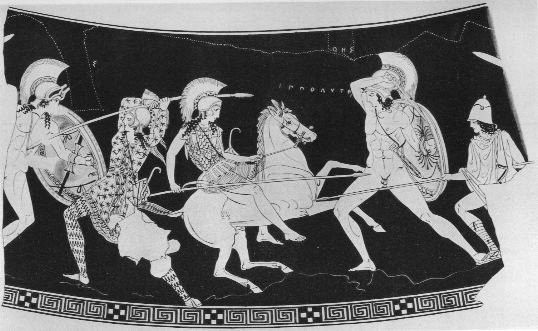 Amazonomachy
Battle between Greeks and Amazons
Greek vase