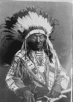 One of the native Americans
called American Indians