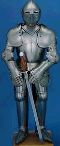 Medival
knightly armor