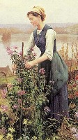 Daniel Ridgeway Knight
Arranging Flowers