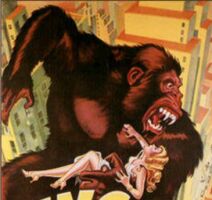 The King Kong
movie poster