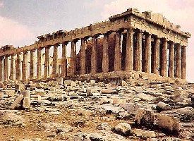 Ruins of the Parthenon, Athens