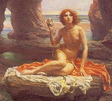 Sir Edward Poynter 
At Low Tide