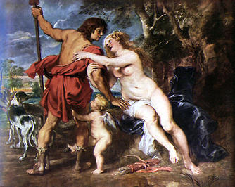 Rubens
Venus and Adonis