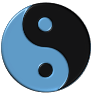 Yin ang Yang
Taoist symbol of the unity of 
male and female principles