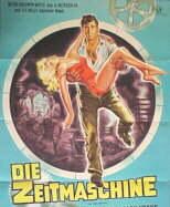 The 
Time Machine movie
vintage poster (German version)