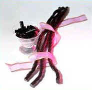 Licorice stick
from St Valentines Liquorice